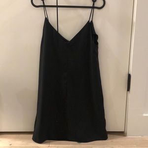 Black mini slipdress from Asos, size US 4/EU 36